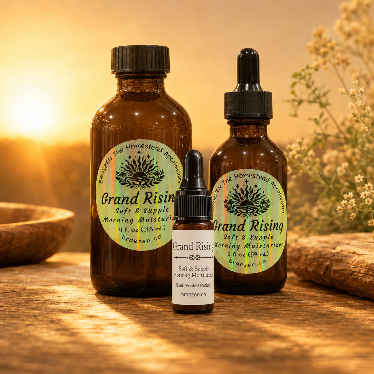 Grand Rising - Moisturizing Morning Ritual Oil